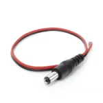 Cable con CONECTOR MACHO (Pigtail) / Alimentación para Vcc con Puntas Libres / POLARIZADO / Largo 22cm / CALIBRE 22AWG. - Image 3
