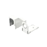 Accesorio Para Techo Falso/Entrada, Con Conexión Tubería 1/2 a 1 In, Compatible con Canaletas LD3, LD5 y LD10, Color Blanco