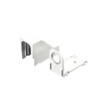Accesorio Para Techo Falso/Entrada, Con Conexión Tubería 1/2 a 1 In, Compatible con Canaletas LD3, LD5 y LD10, Color Blanco - Image 2