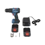 Rotomartillo / Taladro Inalámbrico de 20V sin Carbones, Broquero de 1/2", incluye 2 Baterías de 2.0 Ah, Cargador y Maletín - Image 7