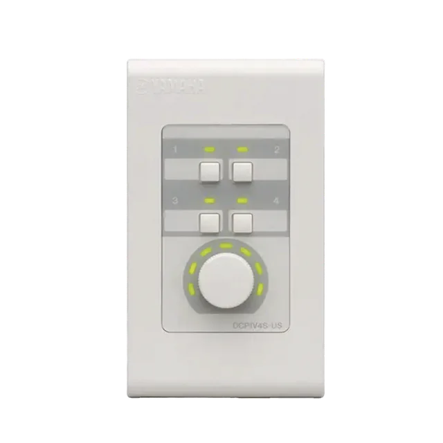 DCP1V4S-h Panel de Control Digital | 1 Volumen | 4 Switches Configurables | Compatible con Procesadores Serie MA, PA, y MTX - Image 1