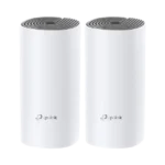 Kit de Router inalámbrico mesh Deco E4 para Hogar / Doble banda AC 1200  / 2 puertos 10/100 Mbps / Compatible con amazon alexa.