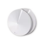 Kit 2 Routers Inalámbricos MESH Interior para Hogar / Doble Banda Wi-Fi 5 AC1300 Mbps / 2 Puerto Gigabit WAN/LAN / 4 Antenas Internas / Administración Mediante la App Deco (iOS, Android) / Protección HomeCare