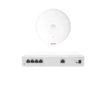 Kit DEMO de Router Multi-Servicio / 1 puerto 10/100/1000 Mbps(WAN) / 4 puertos 10/100/1000 Mbps(LAN) PoE / 50W + Punto de Acceso Wi-Fi 6 / 1.775 Gbps / MU-MIMO 2x2 (2.4GH y 5GHz) / Smart Antenna más cobertura / Instalación en techo y pared - Image 2