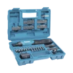 Atornillador Reversible (Broquero 1/4) de 220 RPM con Cargador USB (Incluye 81 Puntas).