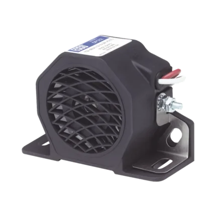 Alarma de reversa y doble tono, 12-24 Vcc, 102 dBA