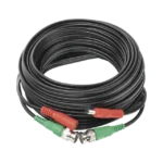 Cable coaxial ( BNC RG59 ) + Alimentación / SIAMÉS / 10 Metros / 100 % COBRE / Para Cámaras 4K  / Uso interior y exterior