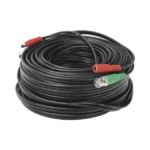 Cable coaxial ( BNC RG59 ) + Alimentación / SIAMÉS / 30 Metros / 100 % COBRE / Para Cámaras 4K  / Uso interior y exterior