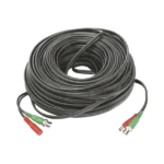 Cable coaxial ( BNC RG59 ) + Alimentación / SIAMÉS / 50 Metros / 100 % COBRE / Para Cámaras 4K  / Uso interior y exterior