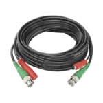 Cable coaxial ( BNC RG59 ) + Alimentación / SIAMÉS / 5 Metros / 100 % COBRE / Para Cámaras 4K  / Uso interior y exterior
