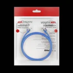 Cable de Parcheo (Patch Cord) / UTP / Cat. 6 (24 AWG ) / 0.50 Metros / Color Azul / Ideal para PoE+ / Interior