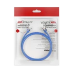 Cable de Parcheo (Patch Cord) / UTP / Cat. 6 (24 AWG ) / 0.50 Metros / Color Azul / Ideal para PoE+ / Interior - Image 2