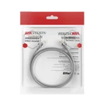 Cable de Parcheo (Patch Cord) / UTP / Cat. 6 (24 AWG) / 10 Metros / Color Gris / Ideal para PoE+ / Interior - Image 2