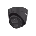 [Dual Light] Turret IP 4 Megapixel / Color Negro /  Lente 2.8 mm / 30 mts IR + 30 mts Luz Blanca / Micrófono Integrado / ACUSENSE Lite / Exterior IP67 / H.265 / PoE / ONVIF / Micro SD
