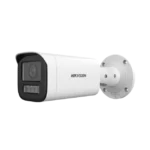 Bala IP 4 Megapíxel / Lente Motorizado 2.8 a 12 mm / Dual Light (50 mts IR + 50 mts Luz Blanca) / ACUSENSE Lite / Microfono Integrado / Exterior IP67 / WDR 120 dB / PoE  / Micro SD