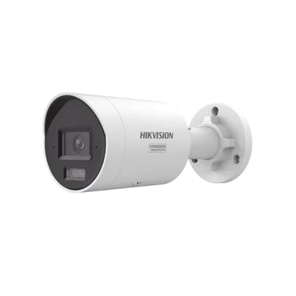 [Dual Light + ColorVu 3.0 + HikAI] Bala IP 4 Megapixel / Lente 2.8 mm / 40 mts IR + Luz Blanca / 2 Microfonos Integrados / Exterior IP67 /  WDR 130 dB / ACUSENSE 3.0 / Metal / NEMA 4X / ACUSEARCH