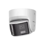 [FlexVu] [ PROTECCIÓN ACTIVA ] Turret IP Panorámica 4 Megapíxel / 2 Lentes 2.8 mm (180°) / Imagen a Color 24/7 (ColorVu) / PoE / WDR 130° / IP67 / ACUSENSE / Luz Estroboscópica y Alarma Audible / 30 mts Luz Blanca / Mic