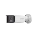 [FlexVu] [PROTECCIÓN ACTIVA] Bala IP 4 Megapixel / 2 Lentes de Lente 2.8 mm (Imagen Panorámica 180°) / 40 mts IR / Exterior IP67 / Luz Intermitente y Alerta de Audio / Audio Bidireccional / ACUSENSE / WDR 120 dB / Micro SD