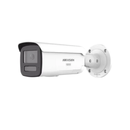 [Dual Light + ColorVu 3.0 + HikAI] Bala IP 4 Megapixel / Lente 4 mm / 60 mts IR + Luz Blanca / Exterior IP67 / Estrobo Luz Blanca / WDR 130 dB / ACUSENSE 3.0 / Metal / NEMA 4X / ACUSEARCH