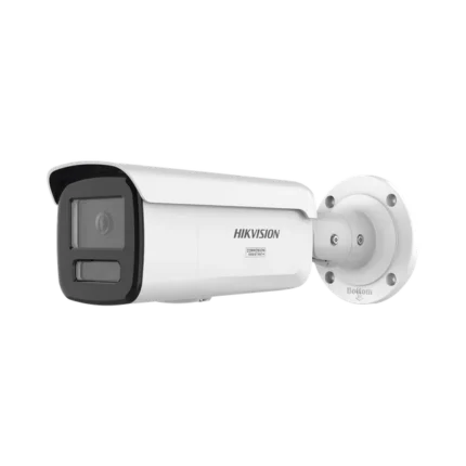 [Dual Light + ColorVu 3.0 + HikAI] Bala IP 6 Megapixel / Lente 4 mm / 60 mts IR + Luz Blanca / Exterior IP67 / Estrobo Luz Blanca / WDR 130 dB / ACUSENSE 3.0 / Metal / NEMA 4X / ACUSEARCH