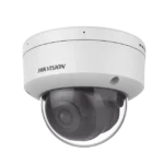 Domo IP 4 Megapixel / Lente 2.8 mm / 40 mts IR / Exterior IP67 / IK10 / Microfono Integrado / DARKFIGHTER / Audio y Alarma I/O / PoE / ONVIF / Micro SD / 4 Analíticos: AcuSense, Detección Facial, Conteo de Personas por Cruce y Zona