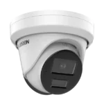 Turret IP 4 Megapixel / Lente 2.8 mm / 40 mts IR / Exterior IP67 / DARKFIGHTER / Audio y Alarma I/O / PoE / ONVIF / Micro SD / 4 Analíticos: AcuSense, Deteccion Facial, Conteo de Personas por Cruce y Zona