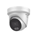 Turret IP 4 Megapixel / Imagen a color 24/7 / Lente 4 mm / Luz Blanca 40 mts / Exterior IP67 / Micrófono Integrado / WDR 120 dB / Audio y Alarma / Onvif / MicroSD