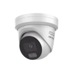 [ PROTECCIÓN ACTIVA ] Turret IP 4 Megapixel / Lente 2.8 mm / 40 mts IR / Exterior IP67 / Micrófono y Bocina Integrado (Audio de Dos Vías) / DARKFIGHTER / PoE / Luz Estroboscopica / ONVIF / Micro SD / 4 Analíticos