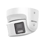 [ PROTECCIÓN ACTIVA ] Turret IP Panorámica 8 Megapixel / 180° / Imagen a Color 24/7 / PoE / WDR 130° / IP67 / ACUSENSE / Protección Activa (Luz Estroboscópica y Alarma Audible) / MicroSD