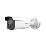 Bala IP 6 Megapixel / Lente Mot. 2.7 a 13.5 mm / 60 mts IR EXIR / Exterior IP67 / IK10 / DARKFIGHTER / PoE+ / Micro SD / Audio y Alarmas I/O / 4 Analíticos: AcuSense, Deteccion Facial, Conteo de Personas por Cruce y Zona