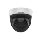 PanoVu Series / Vista Panorámica 180° / 16 Megapixel en Total / 4 Lentes 2.8 mm (4 Lentes 4 Megapixel) / 20 mts IR / Exterior IP67 / IK10 / 12 Vcc / PoE+ / Micro SD