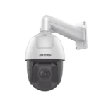 PTZ IP 4 Megapixel / 25X Zoom / 150 mts IR / DARKFIGHTER / ACUSENSE (Evita Falsas Alarmas) / Exterior IP66 / WDR 120 dB / PoE+ / Alarmas y Audio I/O / Micro SD / Metal / 24 VCA