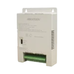 Fuente de Poder Regulada 12 Vcc / 13.5 Vcc / 15 Vcc para 16 Cámaras / 1 Amp por Salida / Voltaje de Entrada 90 - 130 VCA / Soporta 4K / Modo para Largas Distancias