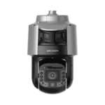 [TandemVu] Domo PTZ IP 4 Megapixel con Cámara Panoramica 180º de 6 Megapixel / 25X Zoom / 300 mts IR y 30 mts Luz Blanca / IP67 / IK10  / Autoseguimiento / Wiper / Deep learning / Entrada-Salida de Audio y Alarma / Ultra Baja Iluminació