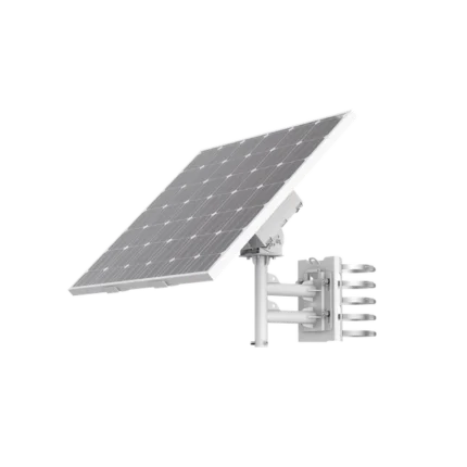 Kit Solar de alimentación / Panel Solar / Batería de Respaldo de Litio 360 Wh / 2 Salidas de 12 Vcd / Accesorios de Instalación / Uso en Exterior IP66