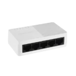 Switch No Administrable de 5 Puertos para Escritorio / Fast Ethernet  10 / 100 Mbps / Diseño Compacto y Estetico