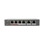 Switch PoE+ / No Administrable / 3 Puertos 10/100 Mbps 802.3 af/at (30 W) + 1 Puerto 10/100 Mbps Hi-PoE (60 W) / 2 Puertos 10/100 Mbps Uplink / Modo Extendido hasta 300 Metros / 60 W - Image 3