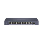 Switch PoE+ / No Administrable / 7 Puertos 1000 Mbps 802.3 af/at (30 W) / 2 Puertos 1000 Mbps Hi-PoE (90 W) / 1 Puertos 1000 Mbps Uplink / 1 Puerto SFP / Modo Extendido hasta 300 Metros / 110 Watts - Image 2