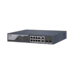 Switch PoE+ / Administrable / Uso en Rack / 8 Puertos 10/100 PoE+ /  2 Puertos 1000 Mbps Uplink  / 2 Puertos SFP / Configuración Nube desde Hik-PartnerPro / Modo Extendido hasta 300 Metros / 125 W - Image 5