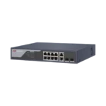 Switch PoE+ / Administrable / Uso en Rack / 8 Puertos 10/100 PoE+ /  2 Puertos 1000 Mbps Uplink  / 2 Puertos SFP / Configuración Nube desde Hik-PartnerPro / Modo Extendido hasta 300 Metros / 125 W - Image 6