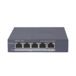 Switch Gigabit PoE+ / Administrable / 4 Puertos 1000 Mbps PoE+ / 1 Puerto 1000 Mbps Uplink / Configuración Nube Hik-PartnerPro / Modo Extendido hasta 300 Metros / 60 Watts - Image 2