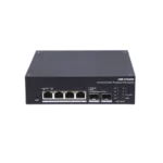 Switch Industrial con UPS / Administrable Gigabit / 3 Puertos Gigabit PoE+ (30 W) + 1 Puertos Gigabit PoE++ (90 W) / 2 Puertos SFP / 120 W Total / 48 a 57 VCD / Ideal para Proyectos / 300 Metros de Distancia - Image 2