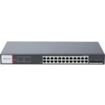 Switch Gigabit PoE+ / Administrable / 24 Puertos 1000 Mbps PoE+ / 4 Puertos SFP / Configuración Nube Hik-PartnerPro / Modo Extendido hasta 300 Metros / 370 W - Image 2