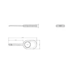 Dongle (Adaptador) de Proyección Inalambrica Para Pantallas Interactivas HIKVISION Serie DS-D5CxxRB/B / Compatible con Windows y Mac / Conector Tipo C (Incluye Adaptador USB-A - USB-C) - Image 5