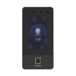 Terminal Min Moe PoE & WiFi de Reconocimiento Facial y Huella con Lector MIFARE / Exterior IP65  / Hasta 1.5 mts en Lectura de Rostro / Soporta P2P / 1,500 Rostros / 3,000 Huellas / Salida 12 Vcd para Chapa / PoE / SIP Estandar / HIK-IA - Image 2