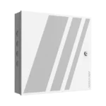 Controlador de Acceso 1 Puerta Administrable en la Nube con Hik-Connect Teams / Interfaz Web / 2 Lectores de Huella o Tarjeta / 100,000 Tarjetas / 10,000 Huellas / Incluye Gabinete y Fuente de Alimentación 12v 4A / Soporta Batería de Respald