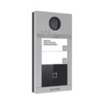 Videoportero IP 2 Megapixel / Llamada y Apertura Remota desde App Hik-Connect (requiere monitor) / PoE / Exterior IP65 + Antivandalico IK08 / 2 Departamentos / Apertura con Tarjeta / Soporta 2 Puertas y hasta 6 Monitores - Image 5