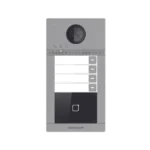 Videoportero IP 2 Megapixel / Llamada y Apertura Remota desde App Hik-Connect (Requiere monitor )/ PoE / Exterior IP65 + Antivandalico IK08 / 4 Departamento / Apertura con Tarjeta / Soporta 2 Puertas y hasta 6 Monitores - Image 3