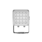 Lampara IR de Luz Continua / 16 Lámparas LED / Distancia Efectiva 16 a 25 metros / Cobertura 40° / Exterior IP66