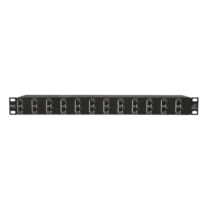 Protector de puertos IP de 12 Canales para uso en CAT5e, CAT6 y CAT6A.